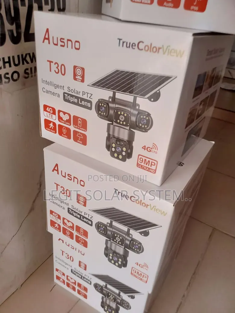 Solar CCTV Camera