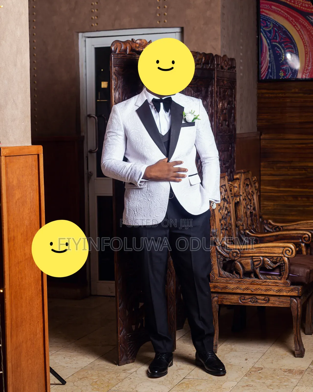 Couple White Wedding Cloth