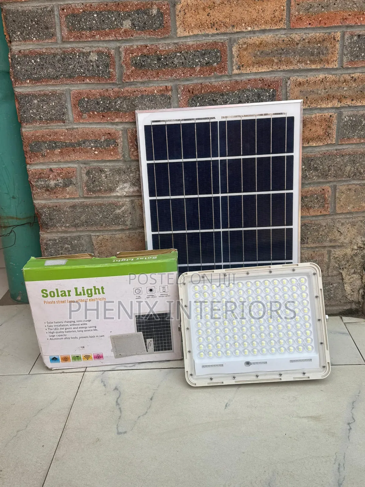 200w Solar Flood Light Fence Light.