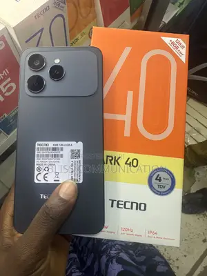 New Tecno Spark 40 128 GB Black