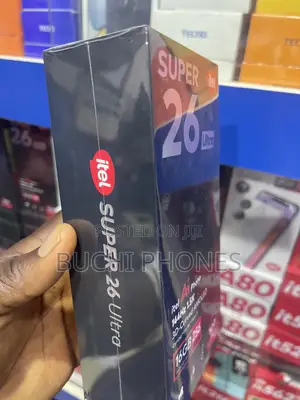New Itel S26 Ultra 256 GB Black