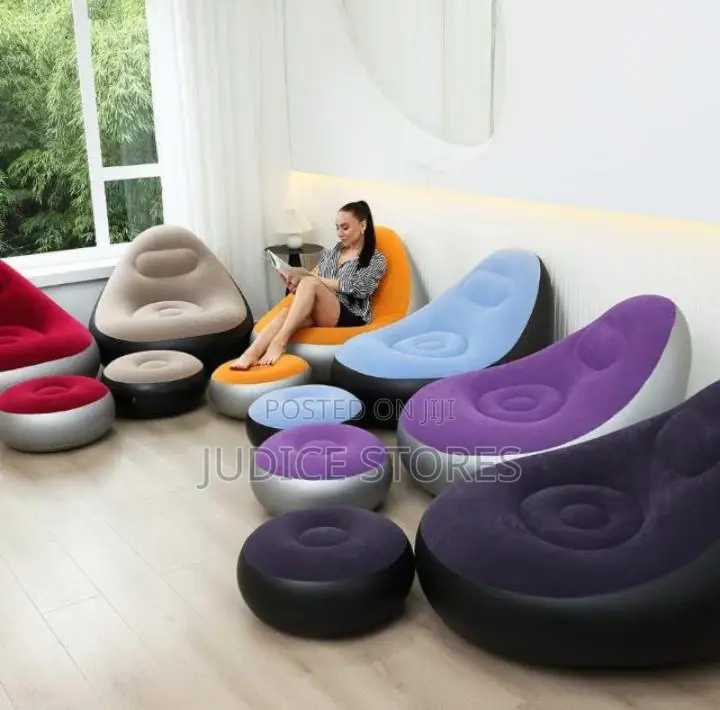 Inflatable Sofa With Electric Pump
