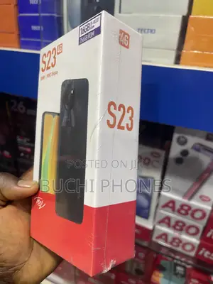 New Itel S23 256 GB Black