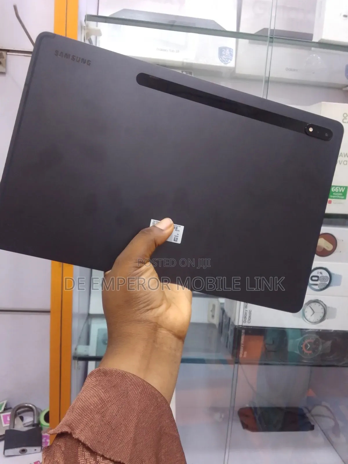Samsung Galaxy Tab S8+ 128 GB Black