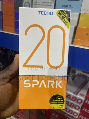 New Tecno Spark 20 256 GB Black