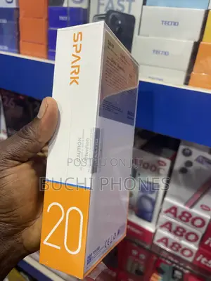 New Tecno Spark 20 256 GB Black