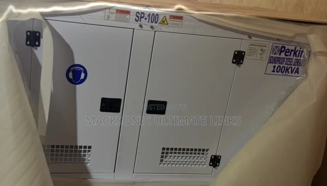 Noiseless and Heavy Duty Perkins 100kva Diesel Generator