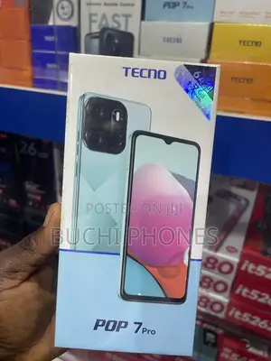 New Tecno Pop 7 Pro 64 GB Black
