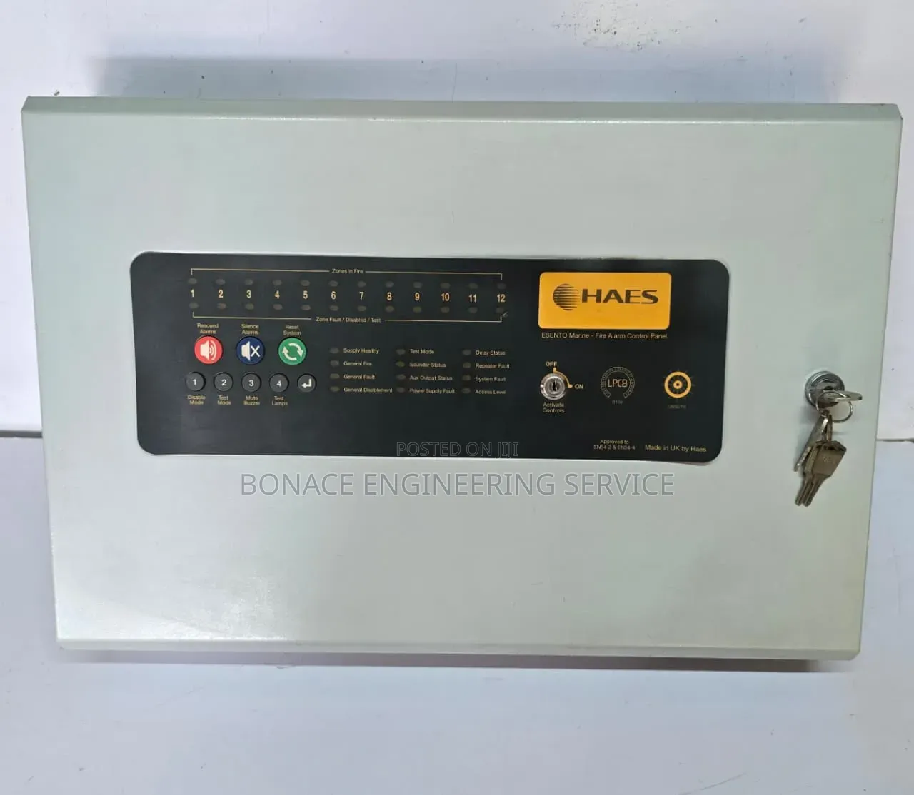 Essento Marine 12zones Conventional Control Panel