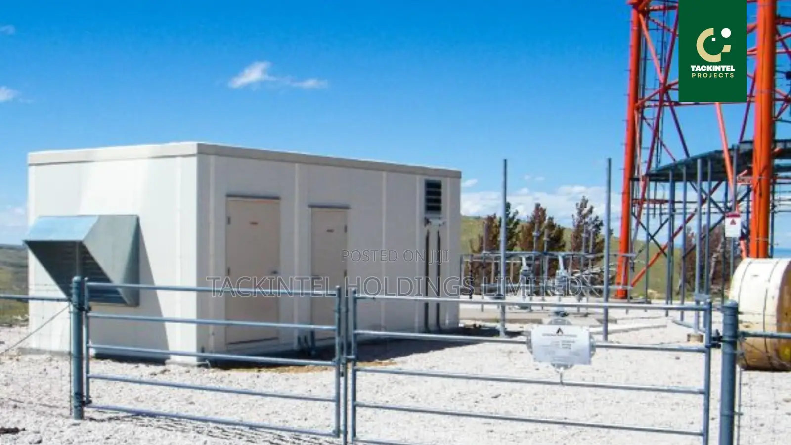 Telecom Shelter For Television Broadcasting