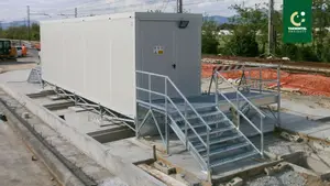 Telecom Shelter For Equipment And Railway Management