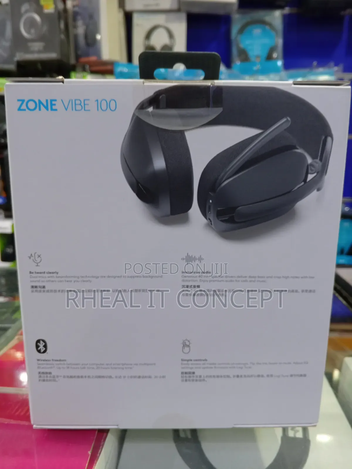 Logitech Zone Vibe 100 Wireless Headset