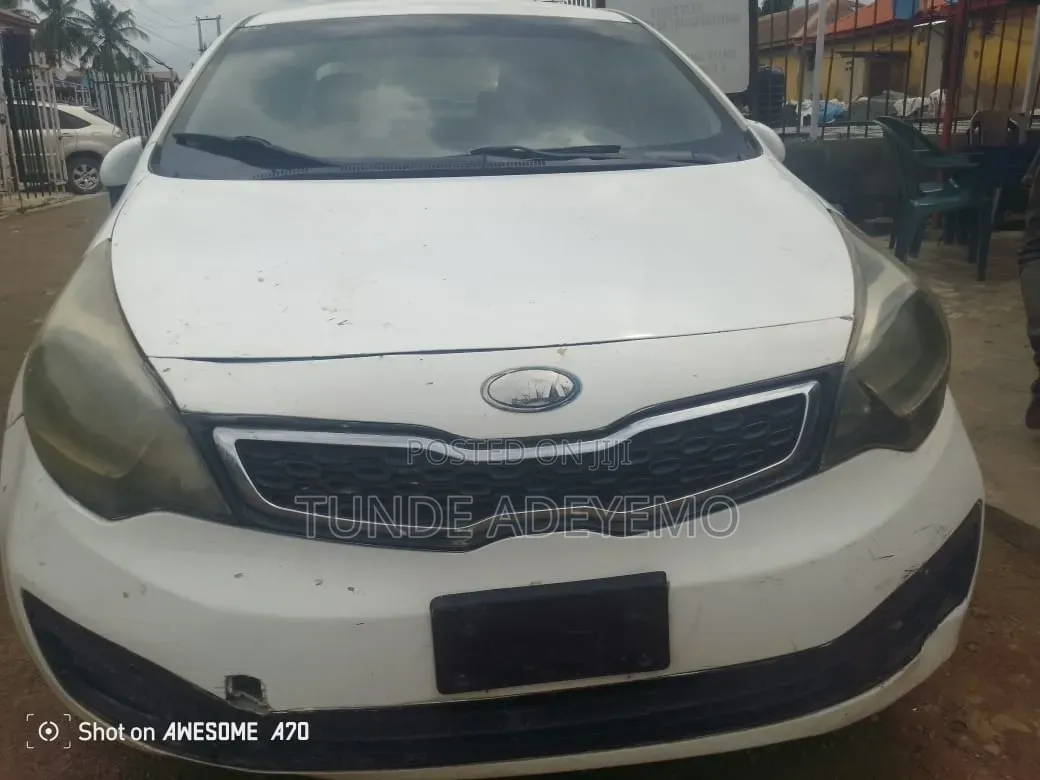 Kia Rio 2013 White