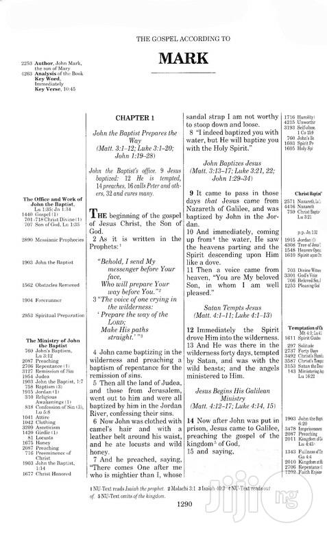 Thompson Chain Reference Bible, Genuine Leath
