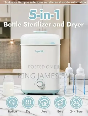 Electric Bottle Steriliser – Clean Baby Bottles in Minutes!