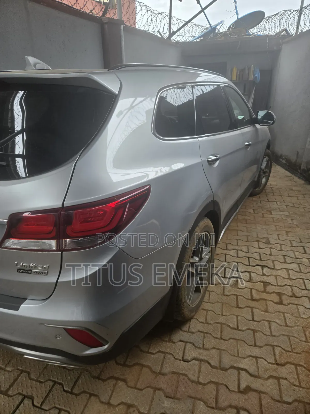 Hyundai Santa Fe 2017 Silver