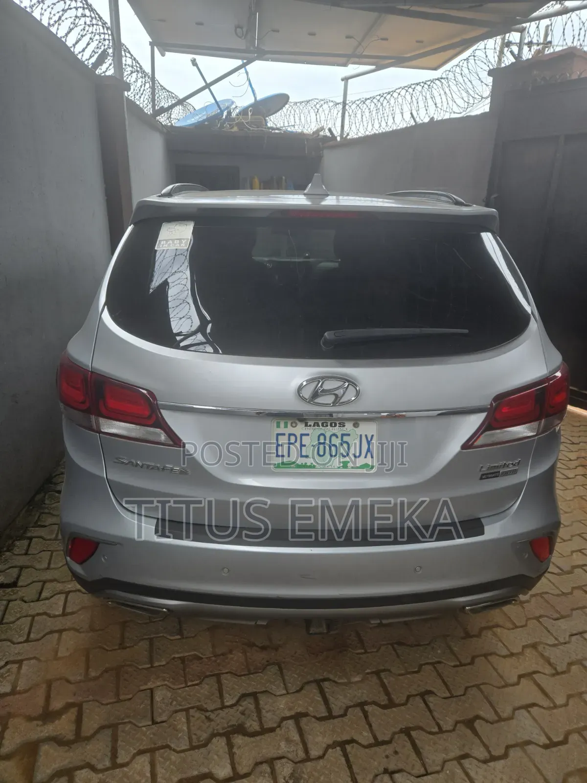 Hyundai Santa Fe 2017 Silver
