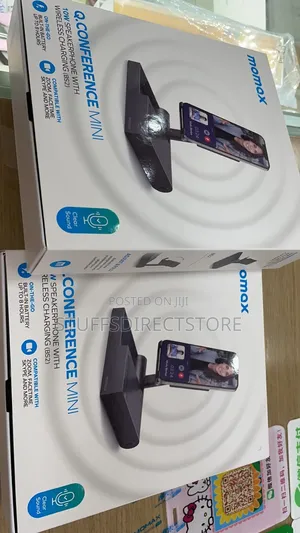 Momax Q.Conference Mini 10w Speakerphone With Wireless Charging