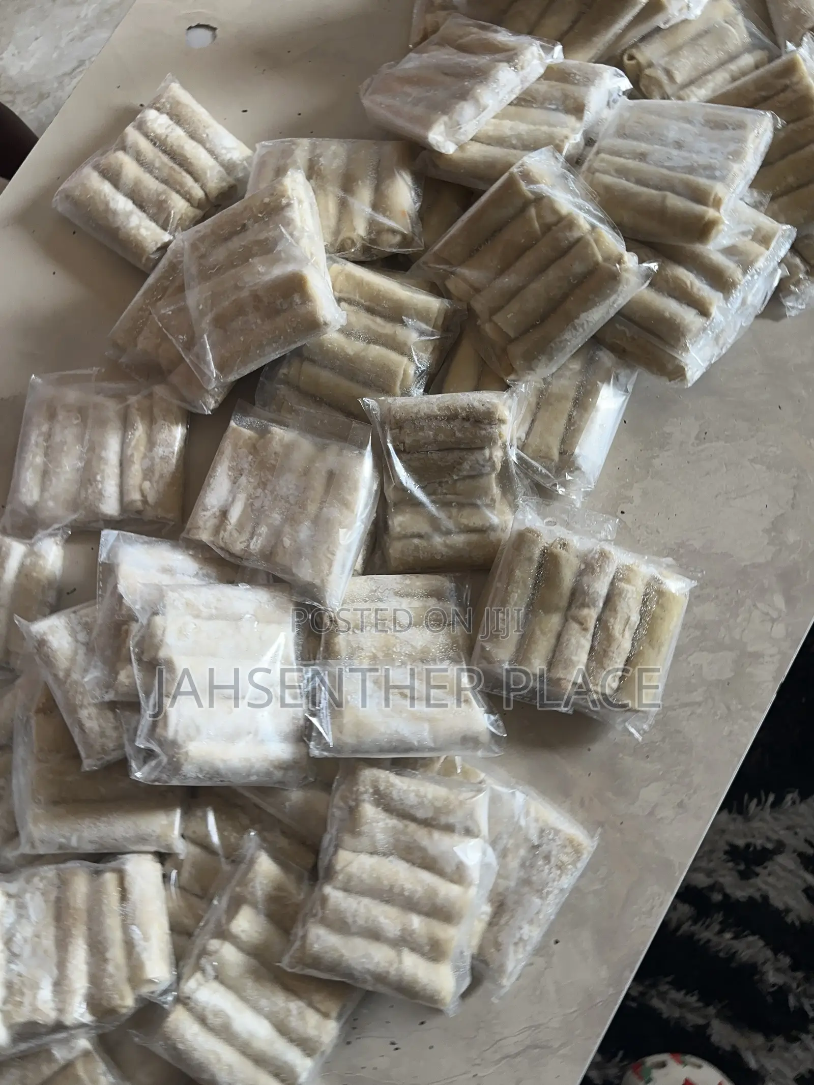 Frozen Samosa and Spring Rolls / Small Chops