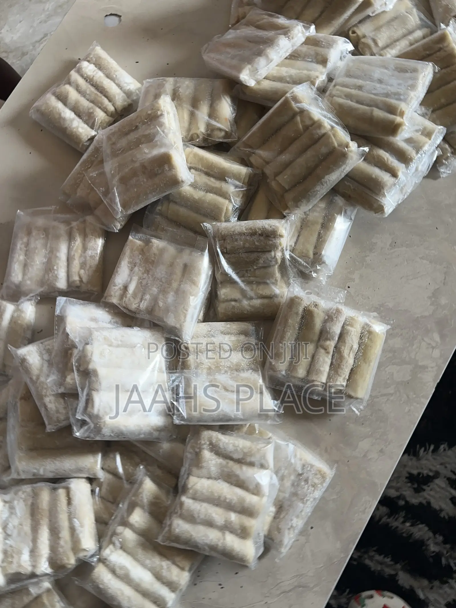 Frozen Samosa and Spring Rolls / Small Chops
