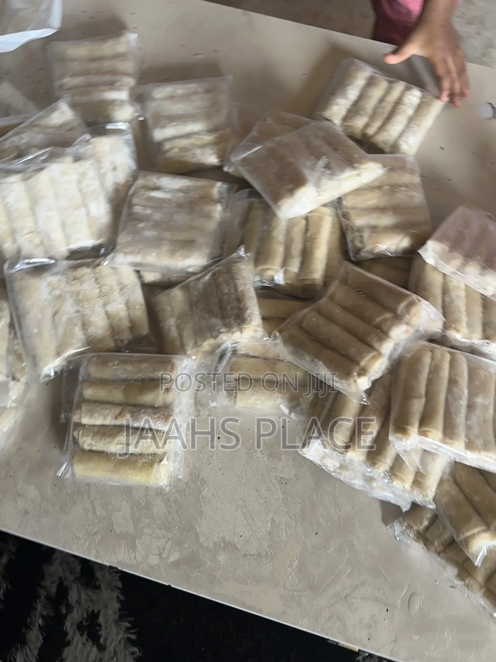 Frozen Samosa and Spring Rolls / Small Chops