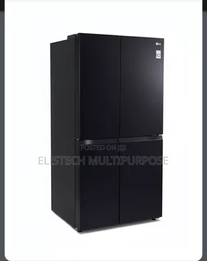 Lg Matte Black French Door French Multi-Door Refrigerator