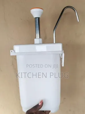 3.5l Plastic Sauce Pump / Manual Countertop Sauce Dispenser Pump