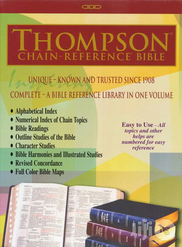 Thompson Chain Reference Bible, Genuine Leath