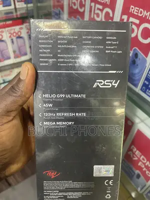 New Itel RS4 256 GB Blue