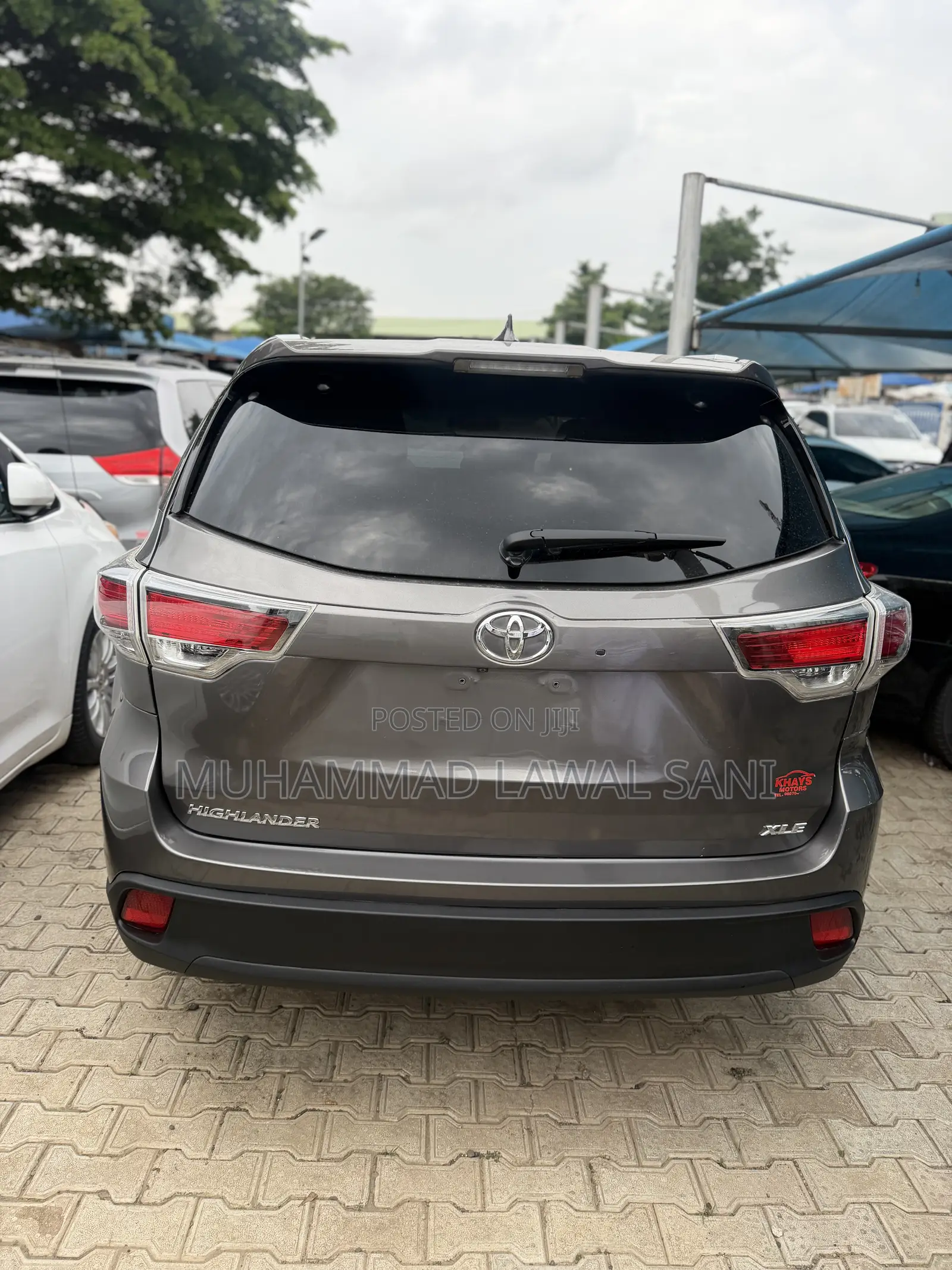 Toyota Highlander 2015 Gray