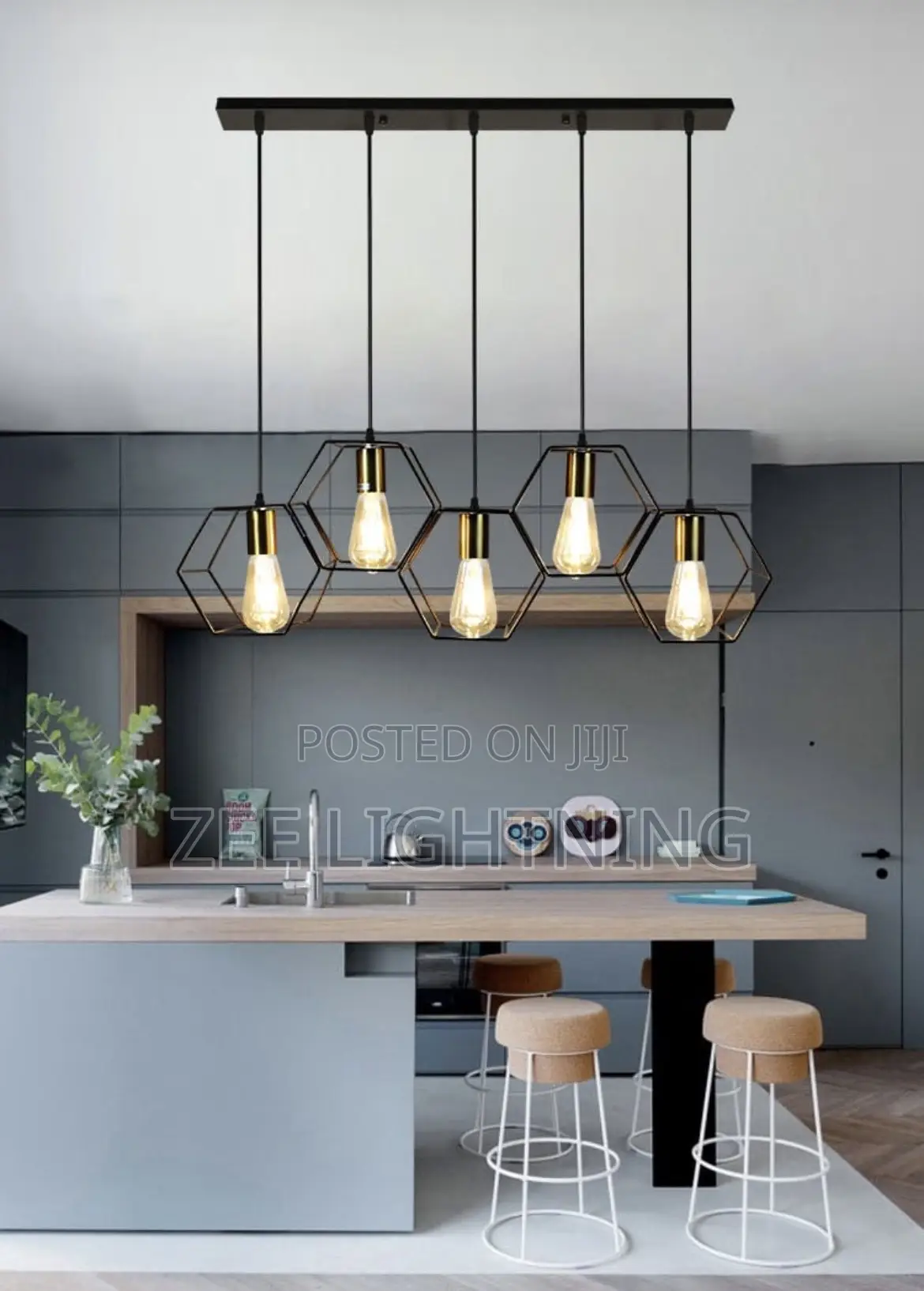 5in1 Dropping Pendants (Bulb)