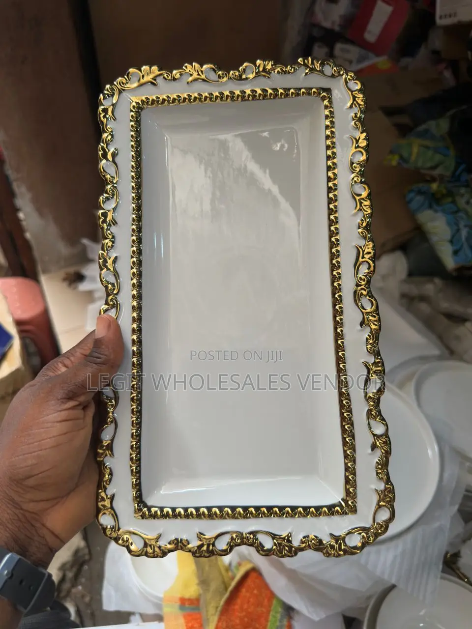 1 Piece Ceramic Flat Plate