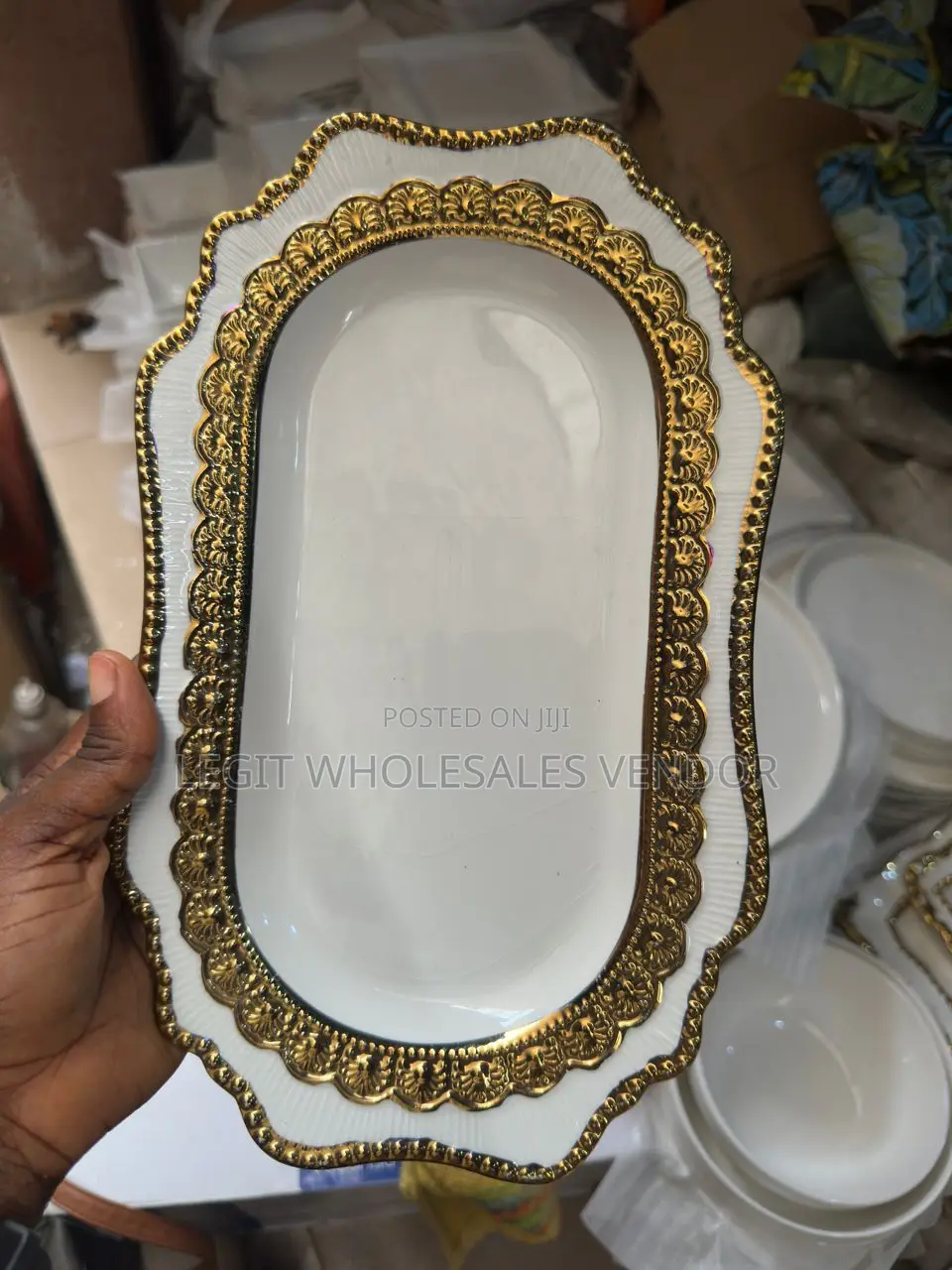 1 Piece Ceramic Flat Plate