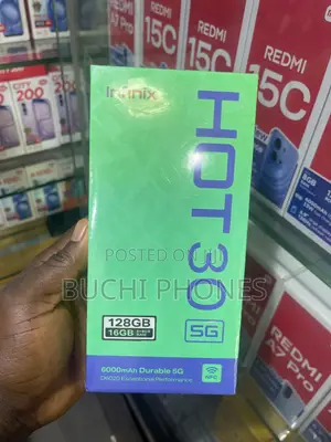 New Infinix Hot 30 5G 128 GB Black