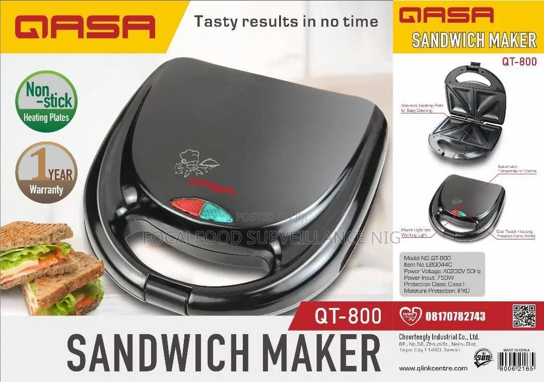Qasa 2 Face Toaster