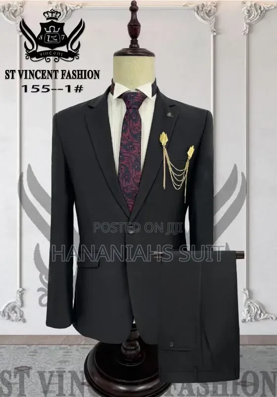 Black Suit for Corporate Outfit