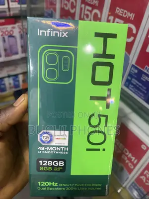 New Infinix Hot 50i 128 GB Black