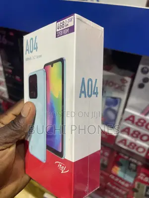 New Itel A04 32 GB Black