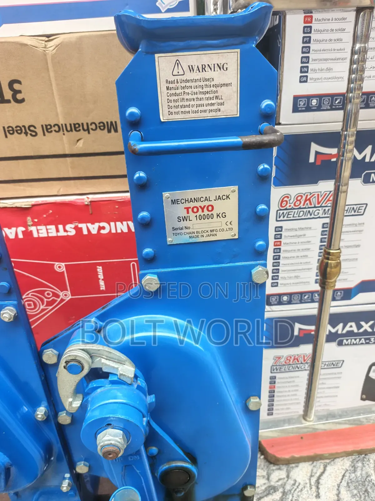 10 Tons Mechanical Jack/ Monkey Jack