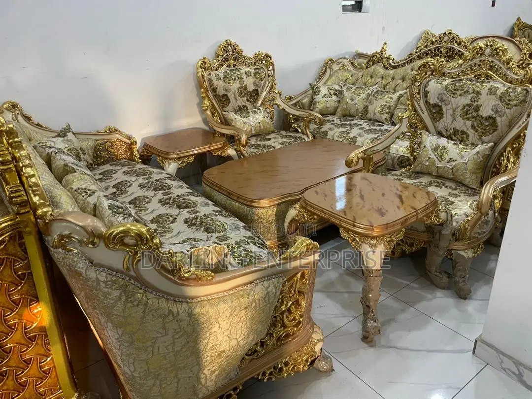 Luxury Egyptian Royal Sofa Set 
