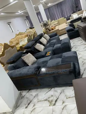 Modern Dark Grey Velvet Sectional Sofa