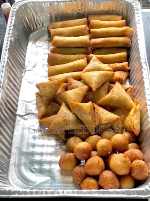 Small Chops and Drinks for Any Kinds of Occasion.