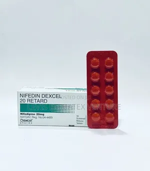 Nifedin Dexcel 20mg (Nifedipine) X30