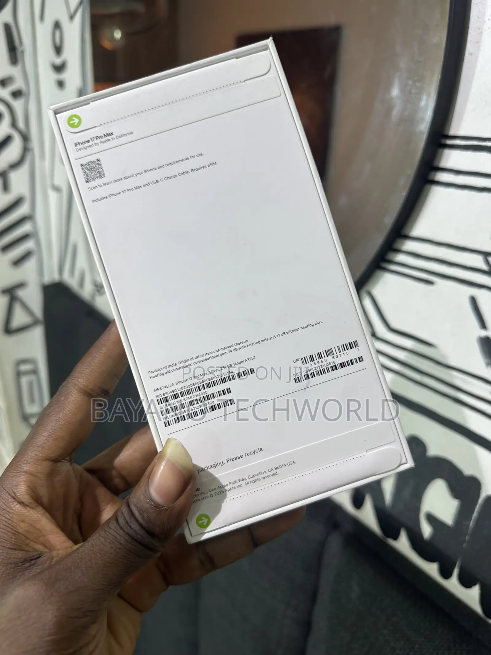New Apple iPhone 17 Pro Max 256 GB Silver