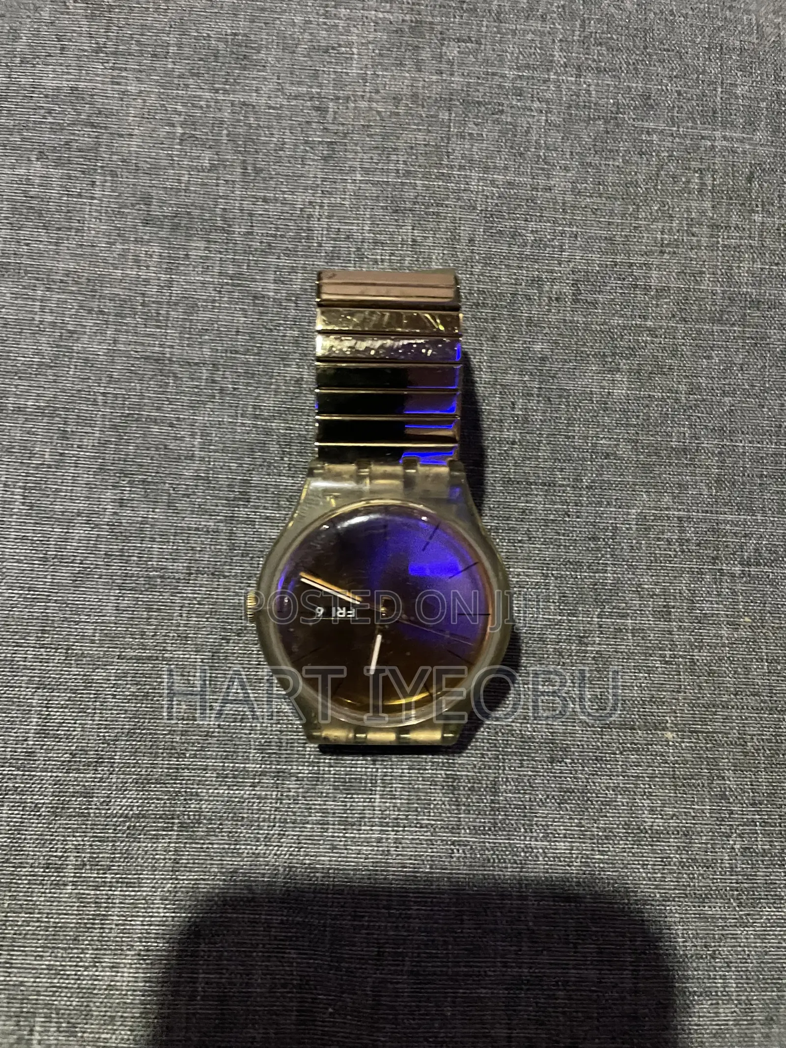 Swatch Gold Watch