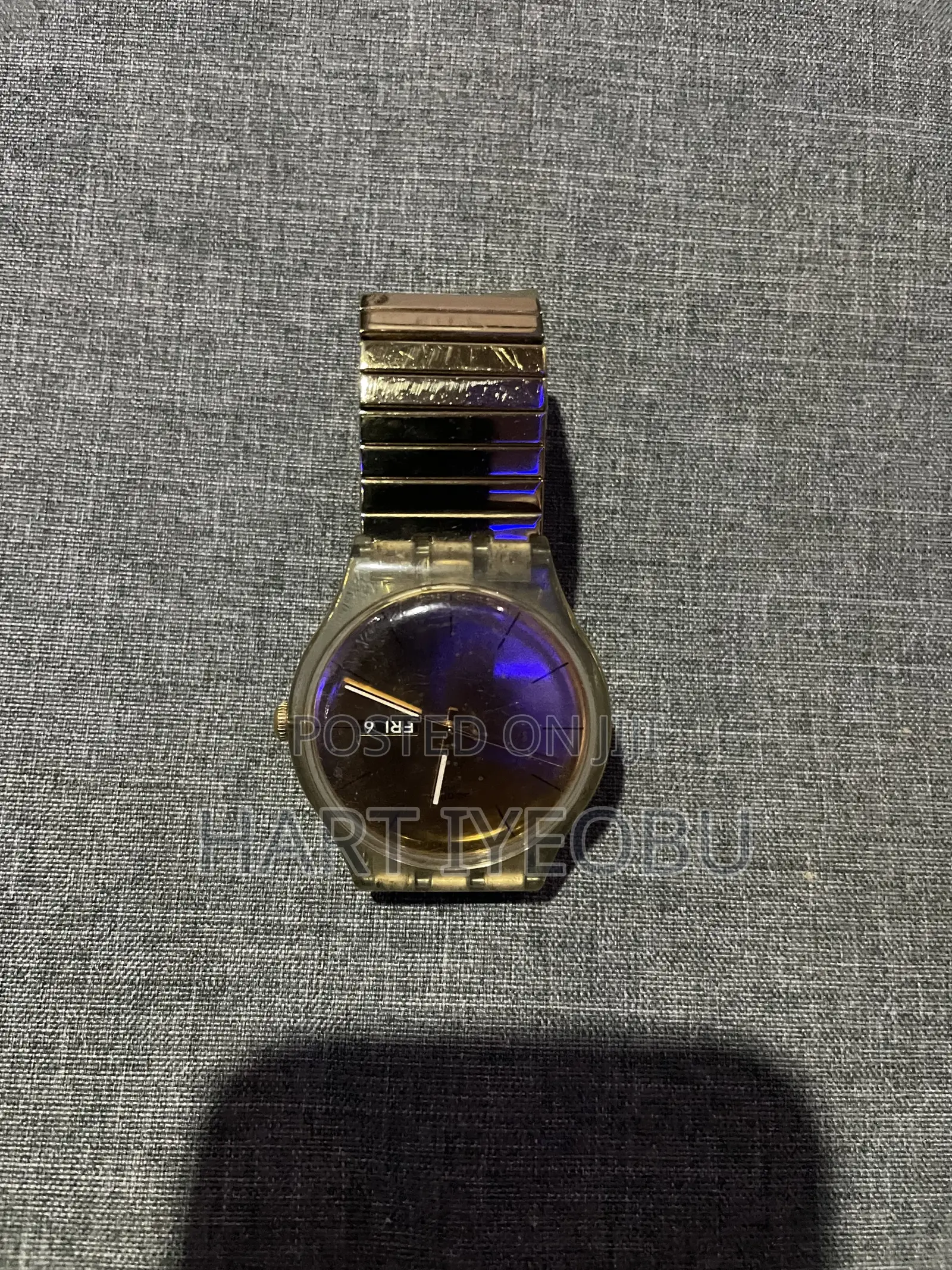 Swatch Gold Watch
