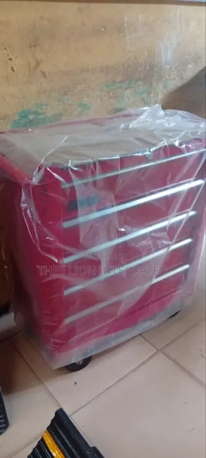 5-Drawer Rolling Tool Chest Cart With Wheels