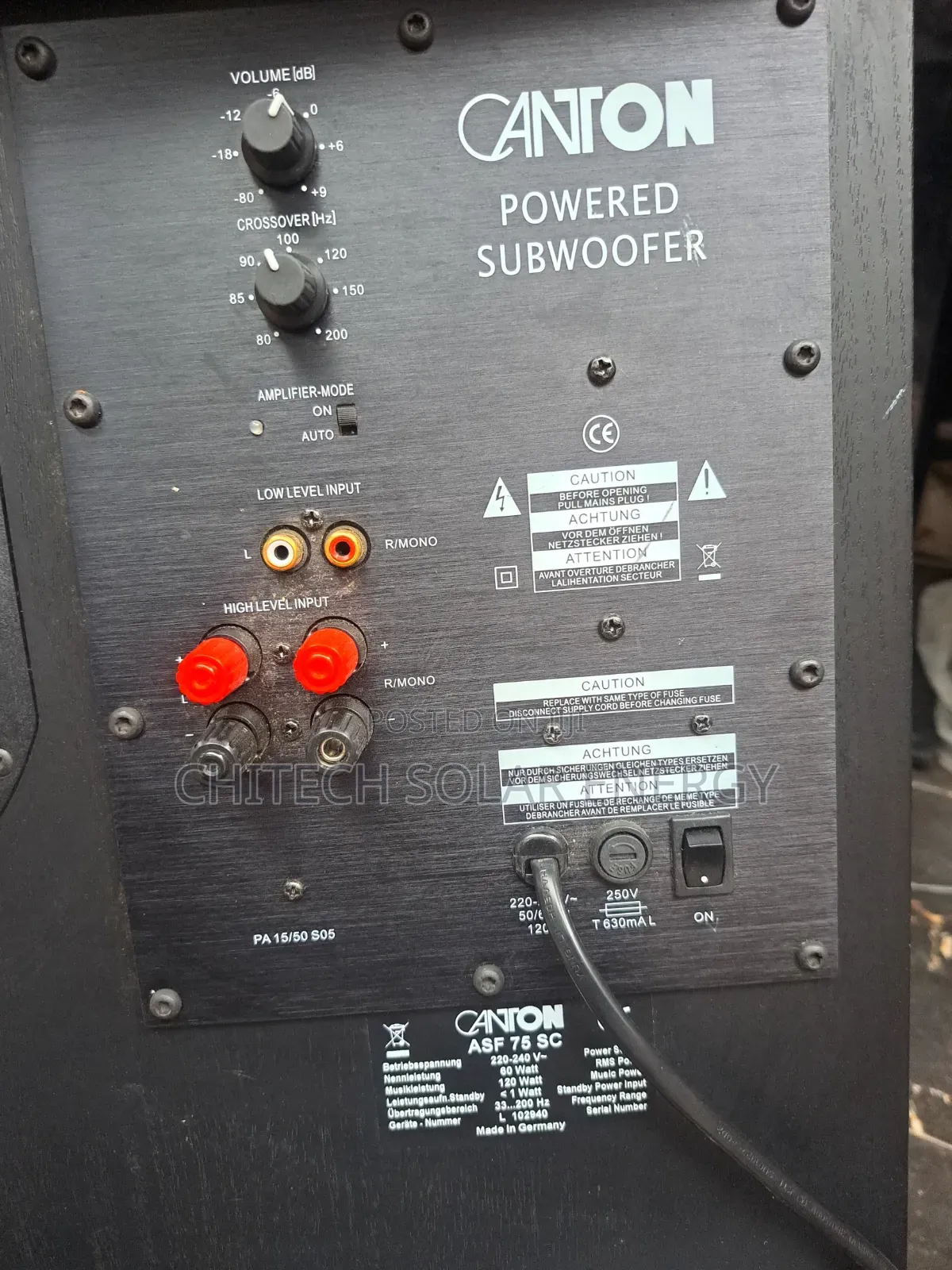 Canton Sub Woofer