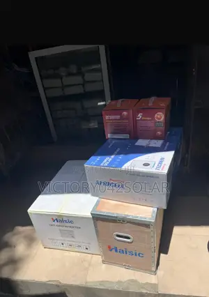 Solar Inverter, Lithium Ion Battery and Fire Ball Available