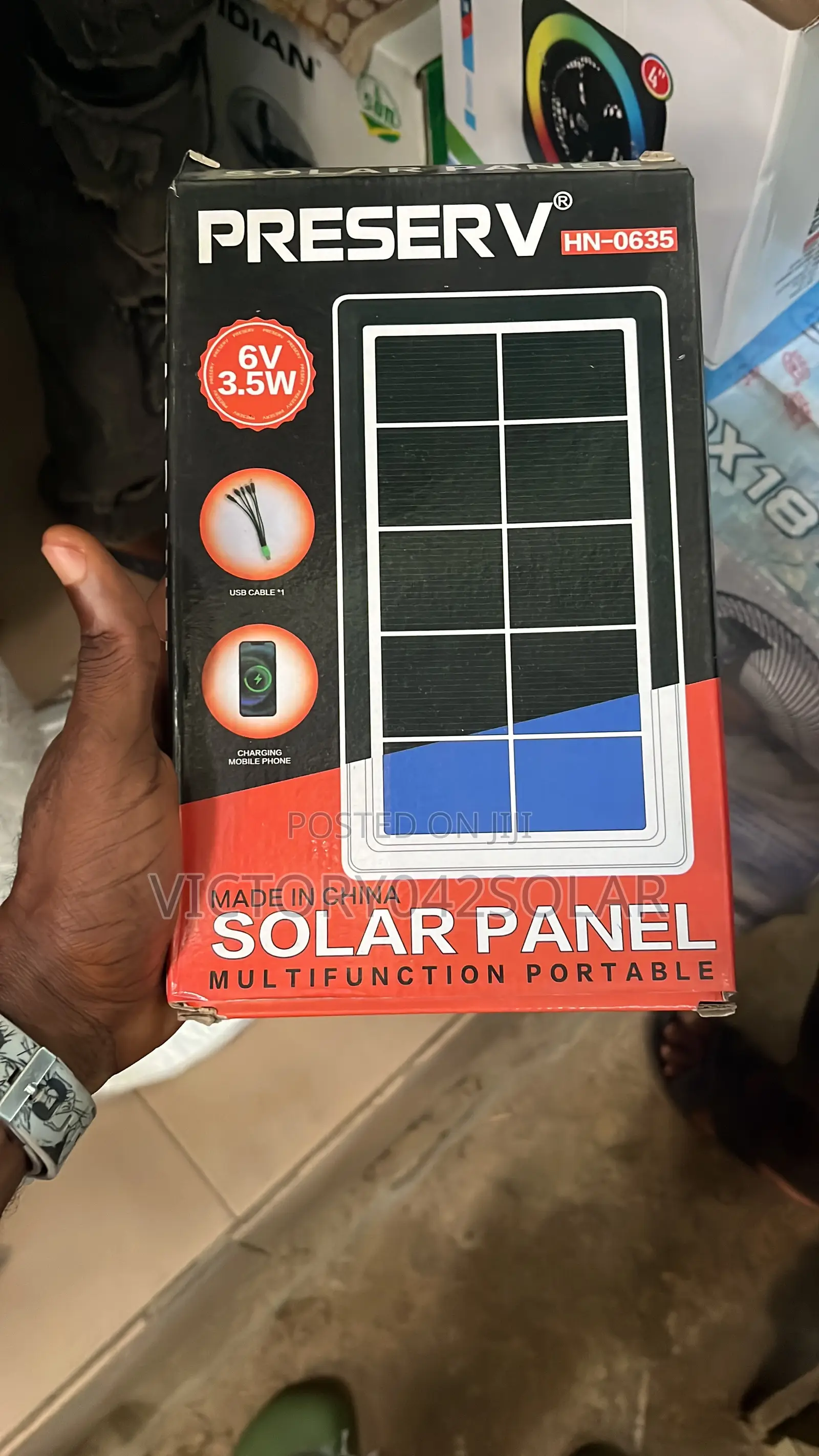 6v 3.5w Panel Available